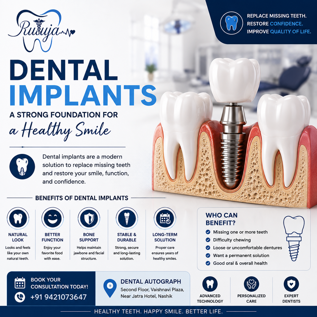 Dental Implant Treatment in Nashik – A Modern Solution for Missing Teeth